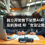 独立开发者下架用AI开发的游戏 称“女友让我醒悟”(图1) 独立开发者下架用AI开发的游戏 称“女友让我醒悟”(图1)