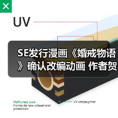 SE发行漫画《婚戒物语》确认改编动画 作者贺图公布(图3)