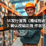 SE发行漫画《婚戒物语》确认改编动画 作者贺图公布(图2)