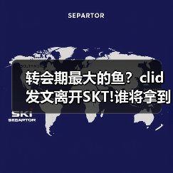 转会期最大的鱼?clid发文离开SKT!谁将拿到这张王牌(图4) 转会期最大的鱼?clid发文离开SKT!谁将拿到这张王牌(图4)