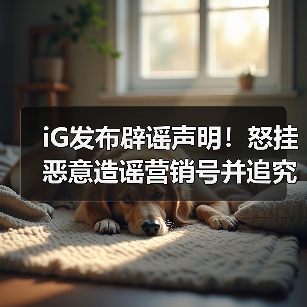 iG发布辟谣声明!怒挂恶意造谣营销号并追究法律责任(图3) iG发布辟谣声明!怒挂恶意造谣营销号并追究法律责任(图3)