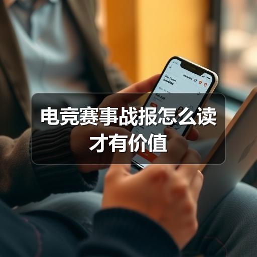 电竞赛事战报怎么读才有价值(图1)