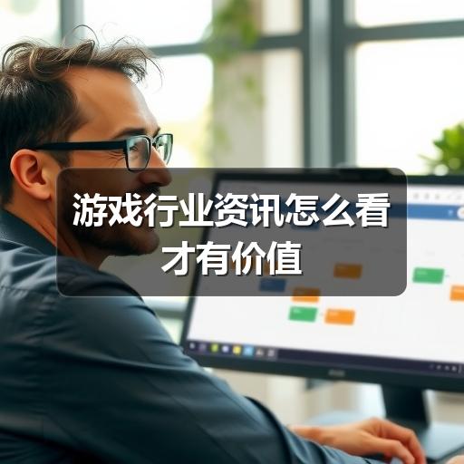 游戏行业资讯怎么看才有价值