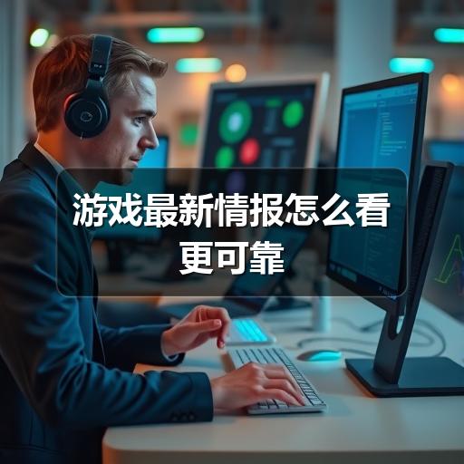 游戏最新情报怎么看更可靠