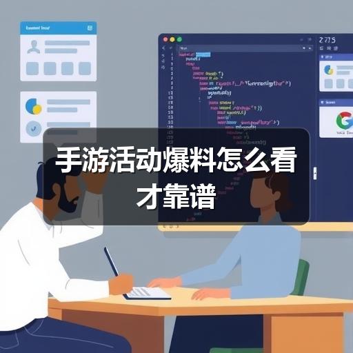 手游活动爆料怎么看才靠谱