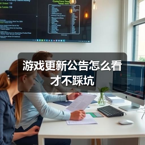 游戏更新公告怎么看才不踩坑