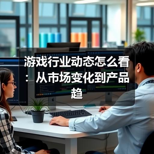 游戏行业动态怎么看：从市场变化到产品趋势