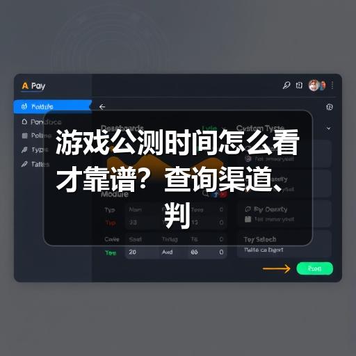 游戏公测时间怎么看才靠谱?查询渠道、判断方法与避坑建议(图2) 游戏公测时间怎么看才靠谱?查询渠道、判断方法与避坑建议(图2)