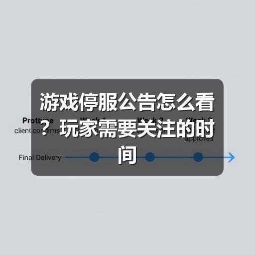 游戏停服公告怎么看?玩家需要关注的时间、补偿与账号事项(图3) 游戏停服公告怎么看?玩家需要关注的时间、补偿与账号事项(图3)