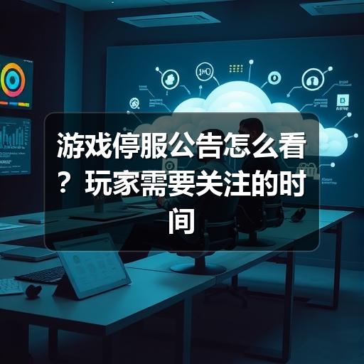 游戏停服公告怎么看？玩家需要关注的时间、补偿与账号事项 - 智穹界亦恬情报局