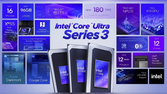 专为掌机打造！英特尔正式发布Core Ultra G3处理器(图2)