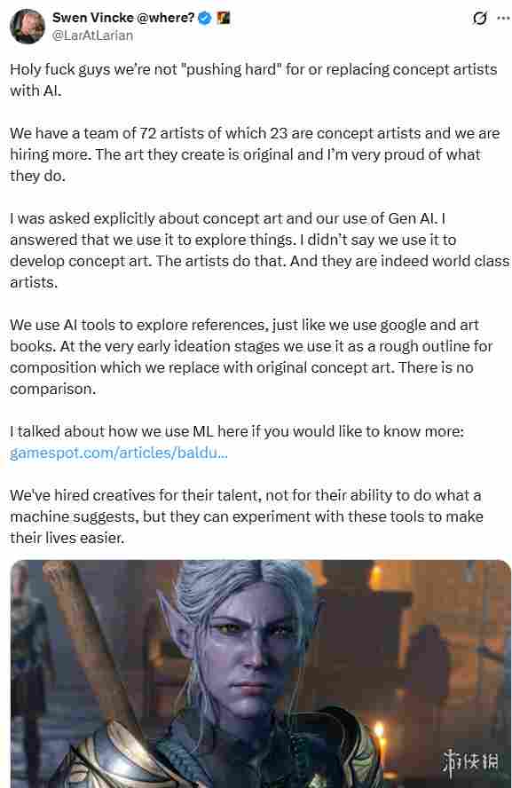 《庄园领主》发行商总经理称：项目禁用AI并写入合同(图4)