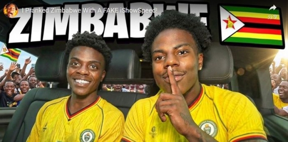 神级撞脸！甲亢哥非洲直播时偶遇“高仿版甲亢哥”(图2)