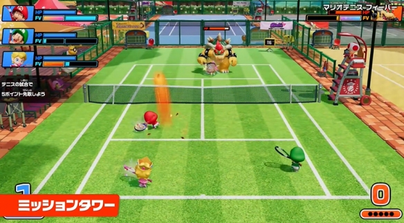 《马里奥网球：狂热》实机预告公布！2月12日发售(图6)