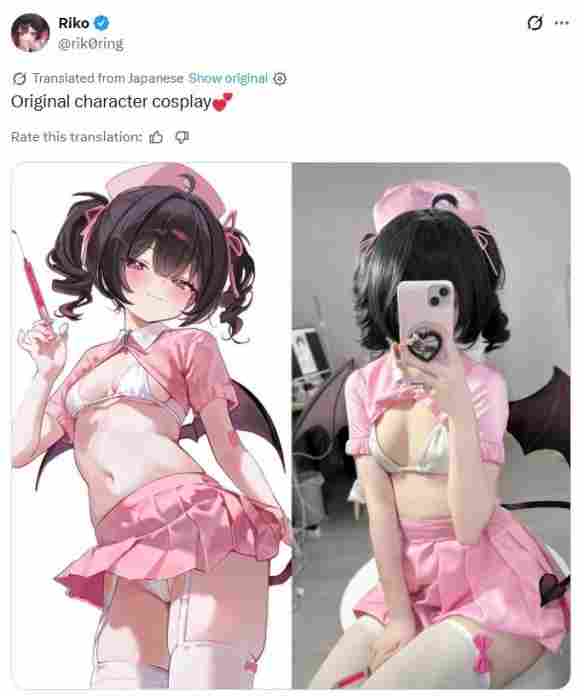 一个比一个性感！女画师“COS自己画的角色”掀起风潮 - Tanyitan情报局