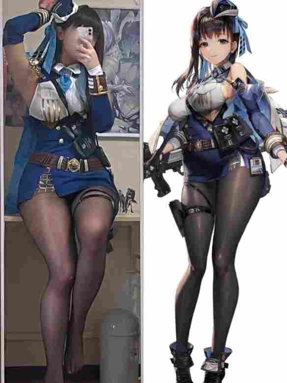 一个比一个性感！女画师“COS自己画的角色”掀起风潮(图3)