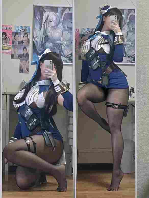 一个比一个性感！女画师“COS自己画的角色”掀起风潮(图4)