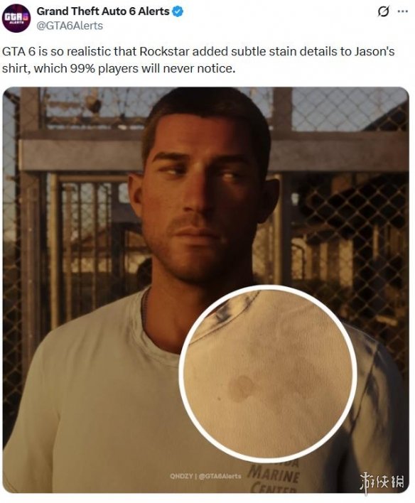 等疯了！《GTA6》跳票后玩家开始解读杰森衬衫污渍(图4)