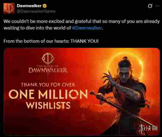 《黎明行者之血》期待度爆表！愿望单数量已突破100万 - Tanyitan情报局