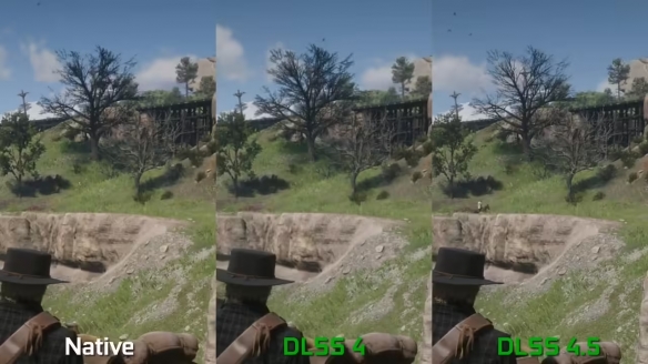 英伟达DLSS 4.5测试大表哥2 原生分辨率作为画质基准(图3)