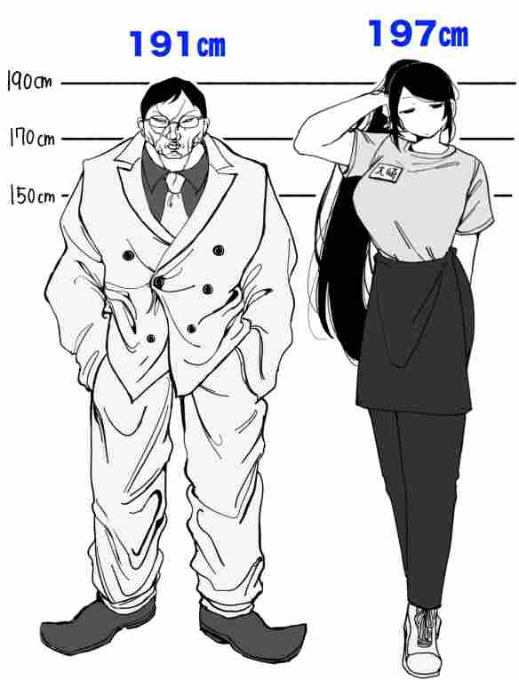 比花山薰还大只 百合漫女主197cm高 作者表示大脑混乱(图2) 比花山薰还大只 百合漫女主197cm高 作者表示大脑混乱(图2)