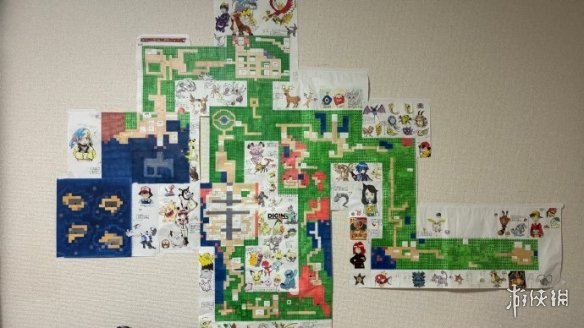 大神手搓《宝可梦》第二世代城都地区微缩立体地图 - Tanyitan情报局