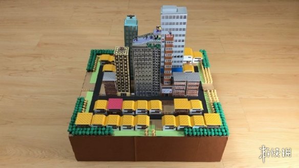 大神手搓《宝可梦》第二世代城都地区微缩立体地图(图5)