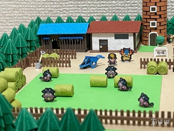 大神手搓《宝可梦》第二世代城都地区微缩立体地图(图7)
