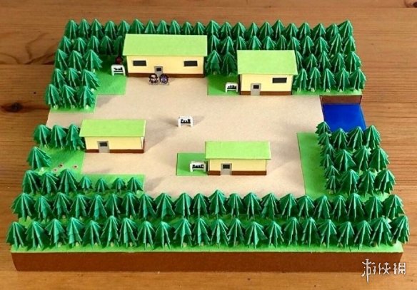 大神手搓《宝可梦》第二世代城都地区微缩立体地图(图14)