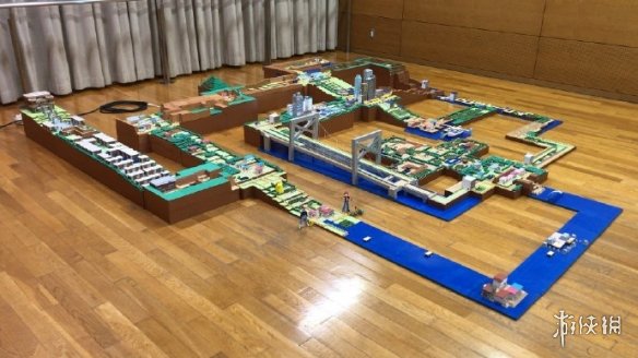 大神手搓《宝可梦》第二世代城都地区微缩立体地图(图20)