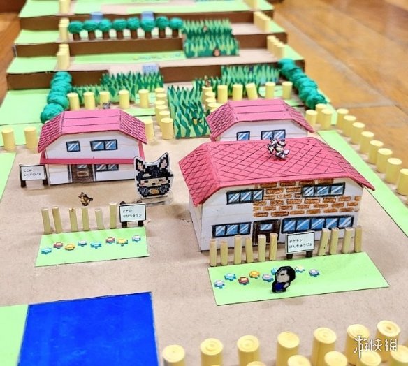 大神手搓《宝可梦》第二世代城都地区微缩立体地图(图22)