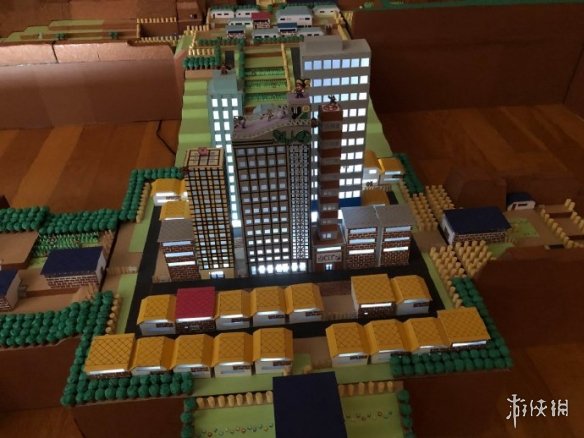 大神手搓《宝可梦》第二世代城都地区微缩立体地图(图34)