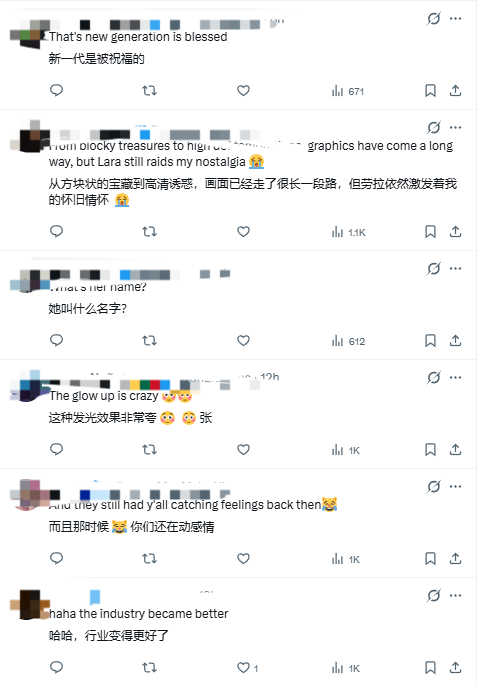 《古墓丽影》劳拉与当代女角色对比：身材变化太大了！(图4)