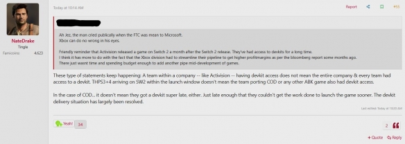 曝《使命召唤》NS游戏即将公布!或亮相任天堂直面会(图2) 曝《使命召唤》NS游戏即将公布!或亮相任天堂直面会(图2)