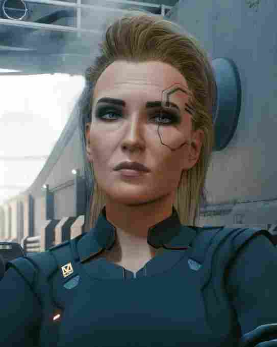 玩家为《赛博朋克2077》女角色卸妆:素颜好像更美了!(图7) 玩家为《赛博朋克2077》女角色卸妆:素颜好像更美了!(图7)