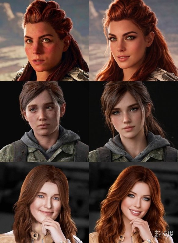 知名推主晒AI改造索尼游戏女主! 玩家集体直呼太违和(图2) 知名推主晒AI改造索尼游戏女主! 玩家集体直呼太违和(图2)