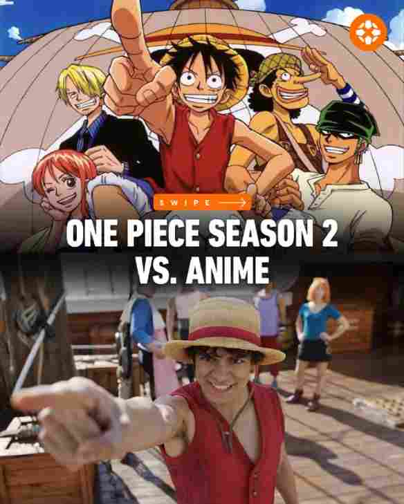 《海贼王》真人剧第二季和动画对比：薇薇公主变黑人！(图9)