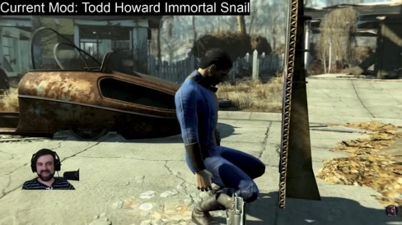 最恶趣味《辐射4》Mod将B社总监陶德变成死神看板(图2)