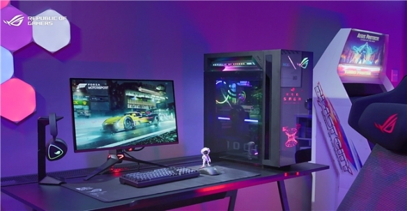 首款全息投影旗舰专业电竞台式机,ROG枪神10X亮相CES 2026(图3) 首款全息投影旗舰专业电竞台式机,ROG枪神10X亮相CES 2026(图3)