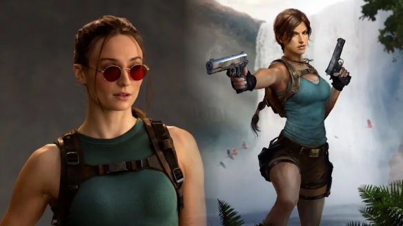 《古墓丽影》真人版女主定装照公开 经典造型就是本人(图1)