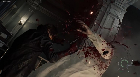 《生化9》实机演示:里昂登场 双主角玩法差异显著(图4) 《生化9》实机演示:里昂登场 双主角玩法差异显著(图4)