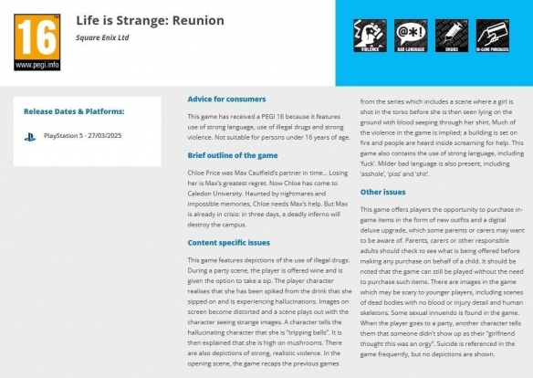 《奇异人生》系列官宣全新作品 核心角色克洛伊登场(图2)