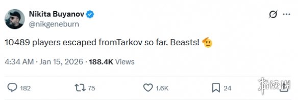 发售俩月仅1万多人通关! 《逃离塔科夫》挑战难度爆表(图1) 发售俩月仅1万多人通关! 《逃离塔科夫》挑战难度爆表(图1)