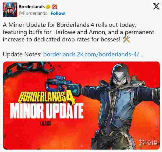 微幅提升！《无主之地4》永久性提高传奇装备掉率(图2)