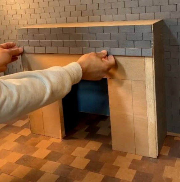 木工达人神还原！纯手工木制“库巴城堡”惊艳粉丝(图4)