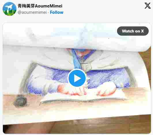 《葬送的芙莉莲》第二季ED动画师放出惊艳手绘原稿(图2)