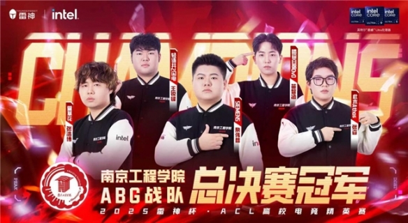 南京工程学院问鼎总冠军！ 2025雷神杯ACL高校电竞精英赛总决赛圆满收官(图2)