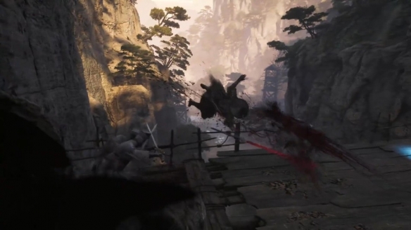 《影之刃零》新实机演示公布：万敌中游走 片叶不沾身(图5)