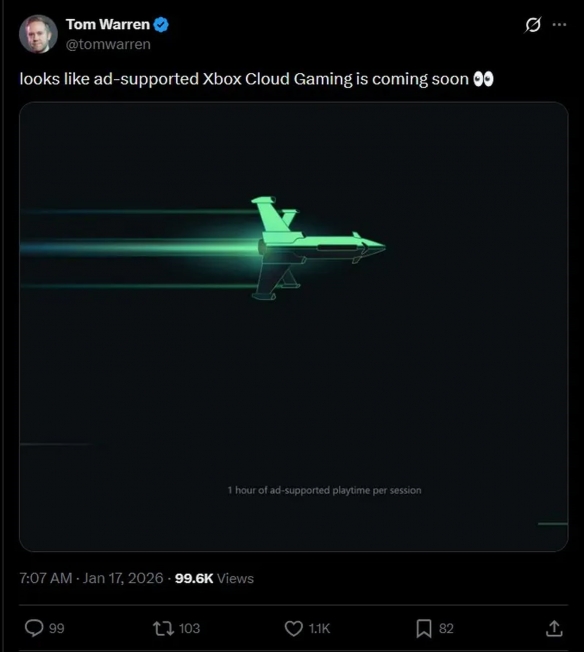 曝Xbox云游戏或推免费含广告模式 每局可玩1小时(图2)