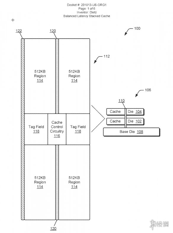 AMD新专利拟将3D堆叠引入L2缓存 追求极致的低延迟(图3)